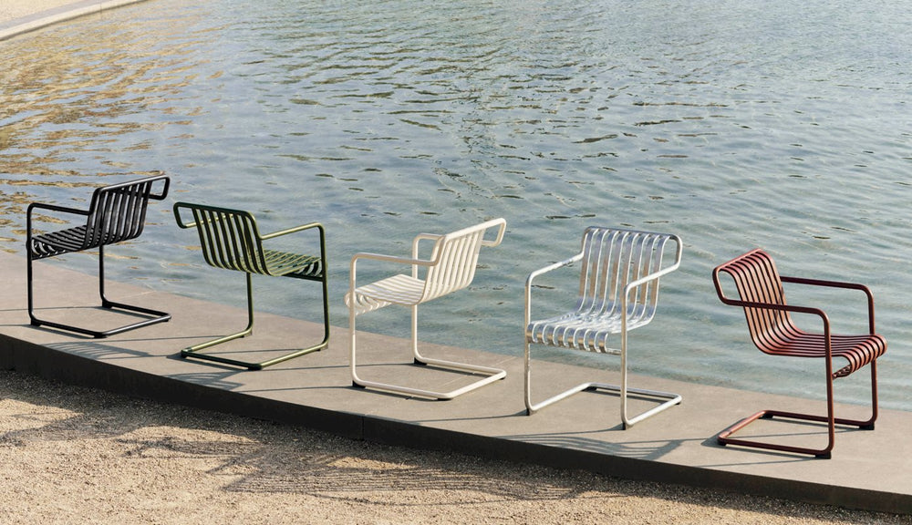Fauteuil de repas Palissade Cantilever HAY