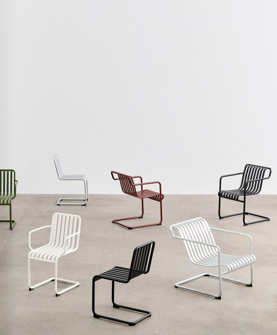 Fauteuil de repas Palissade Cantilever HAY