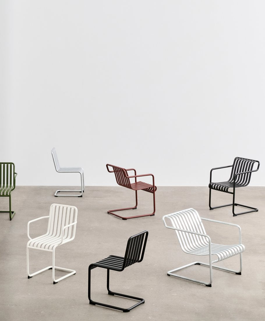 Fauteuil lounge Palissade Cantilever Low HAY
