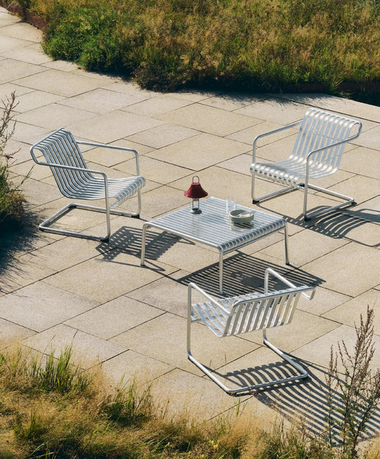 Fauteuil lounge Palissade Cantilever Low HAY