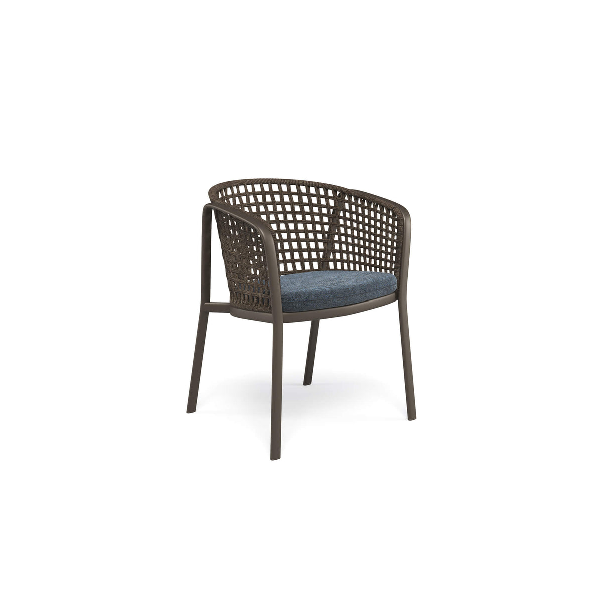 CAROUSEL - Fauteuil repas corde torsadée carré – Emu