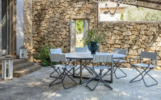 BASTINGAGE - Table repas extérieur extensible