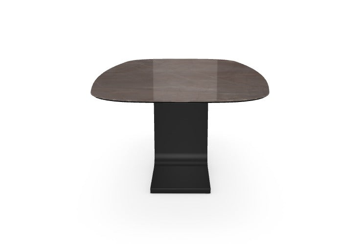 PALACE SHAPED - Table 220x115 Céramique brillant Stone