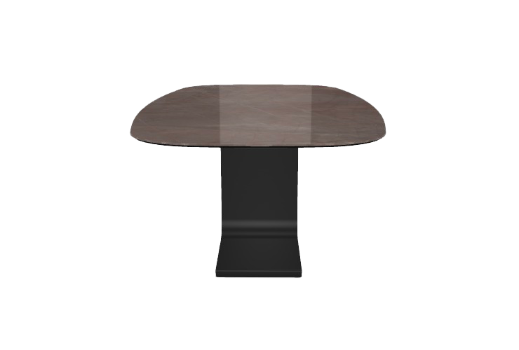 PALACE SHAPED - Table 220x115 Céramique brillant Stone