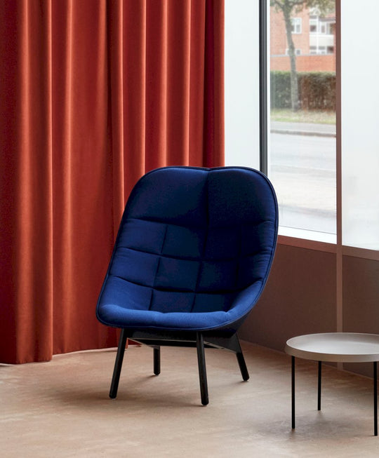 Fauteuil lounge Uchiwa Quilted HAY