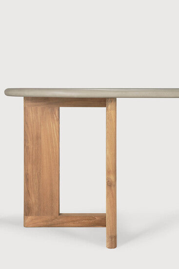 Table de jardin Trestle – détail