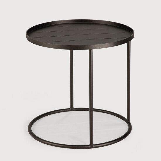 Table d'appoint à plateau de jardin