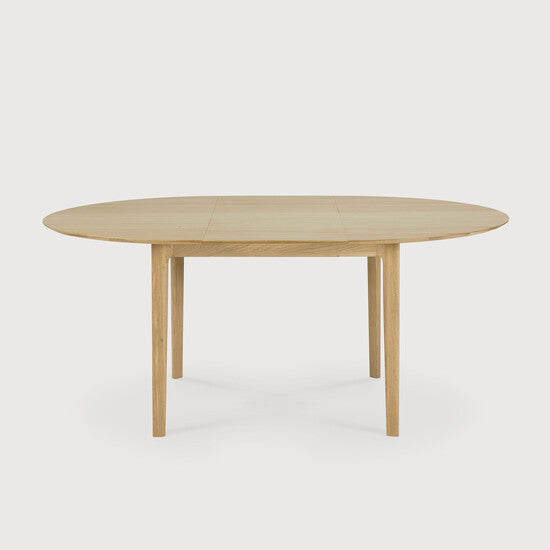 Table à rallonge Bok – ronde