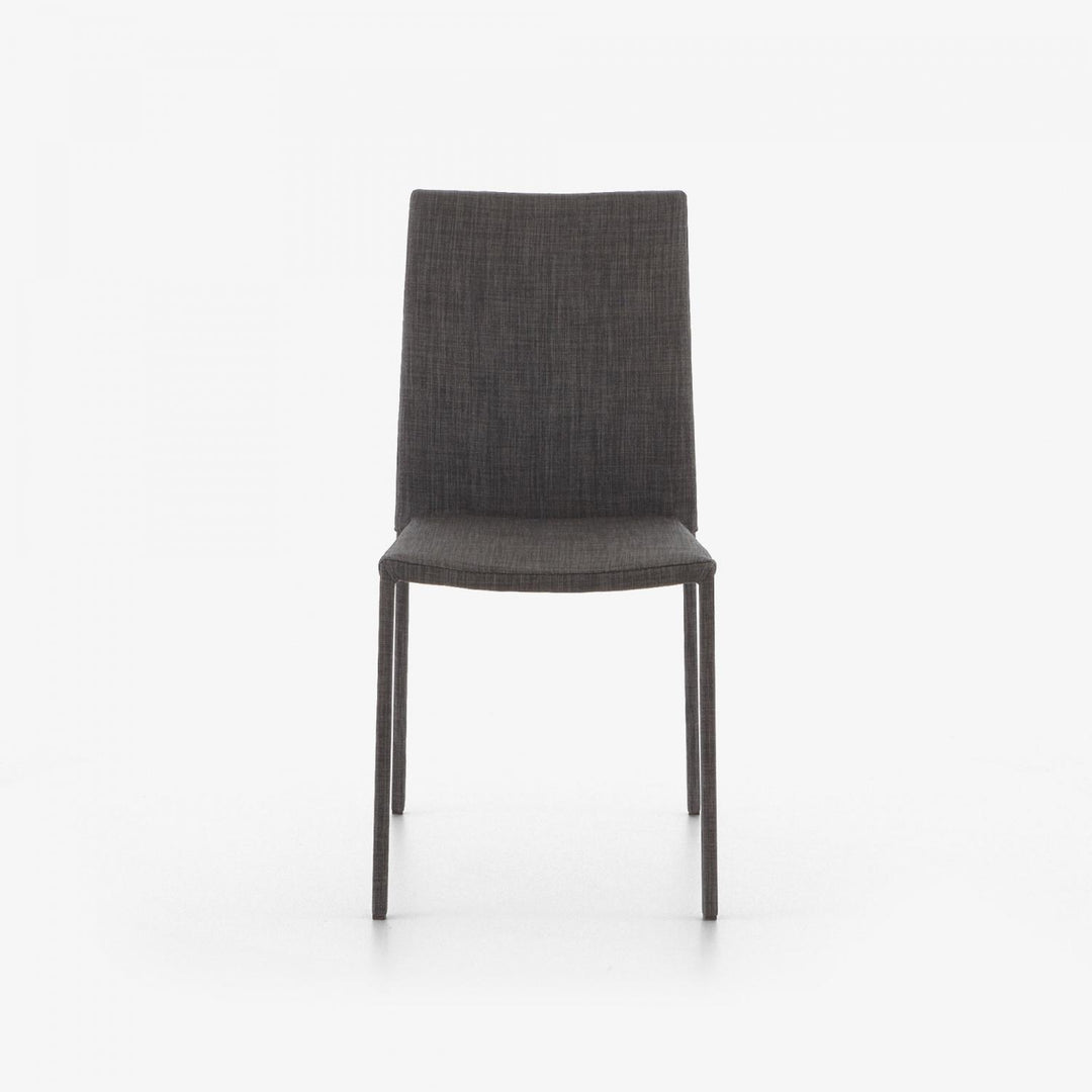 SLIM - Jeu de 4 chaises Anthracite / Modèle d'exposition