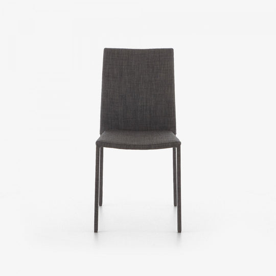SLIM - Jeu de 4 chaises Anthracite / Modèle d'exposition