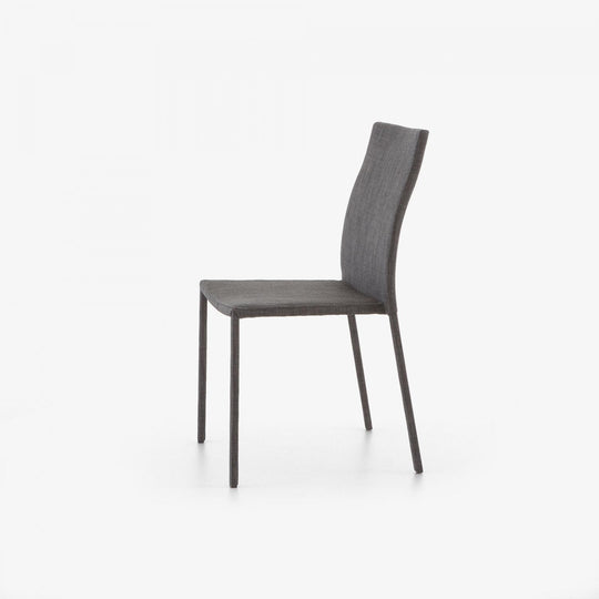 SLIM - Jeu de 4 chaises Anthracite / Modèle d'exposition