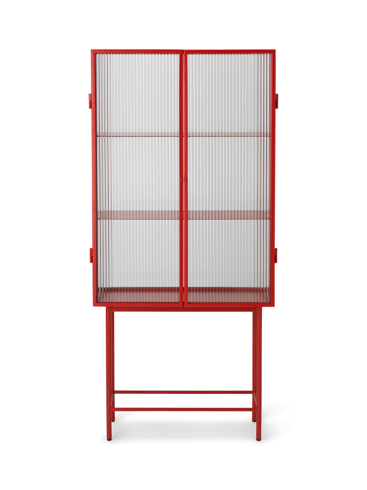 HAZE - Vitrine verre ondulé