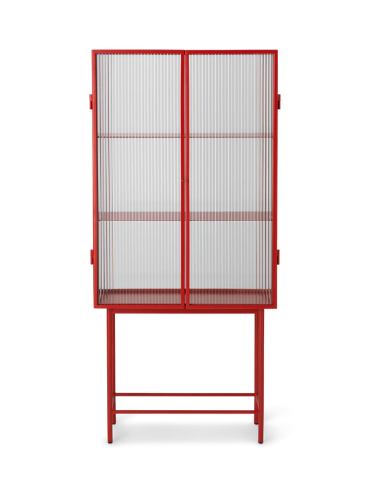 HAZE - Vitrine verre ondulé