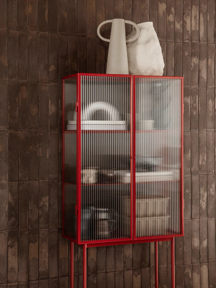 HAZE - Vitrine verre ondulé