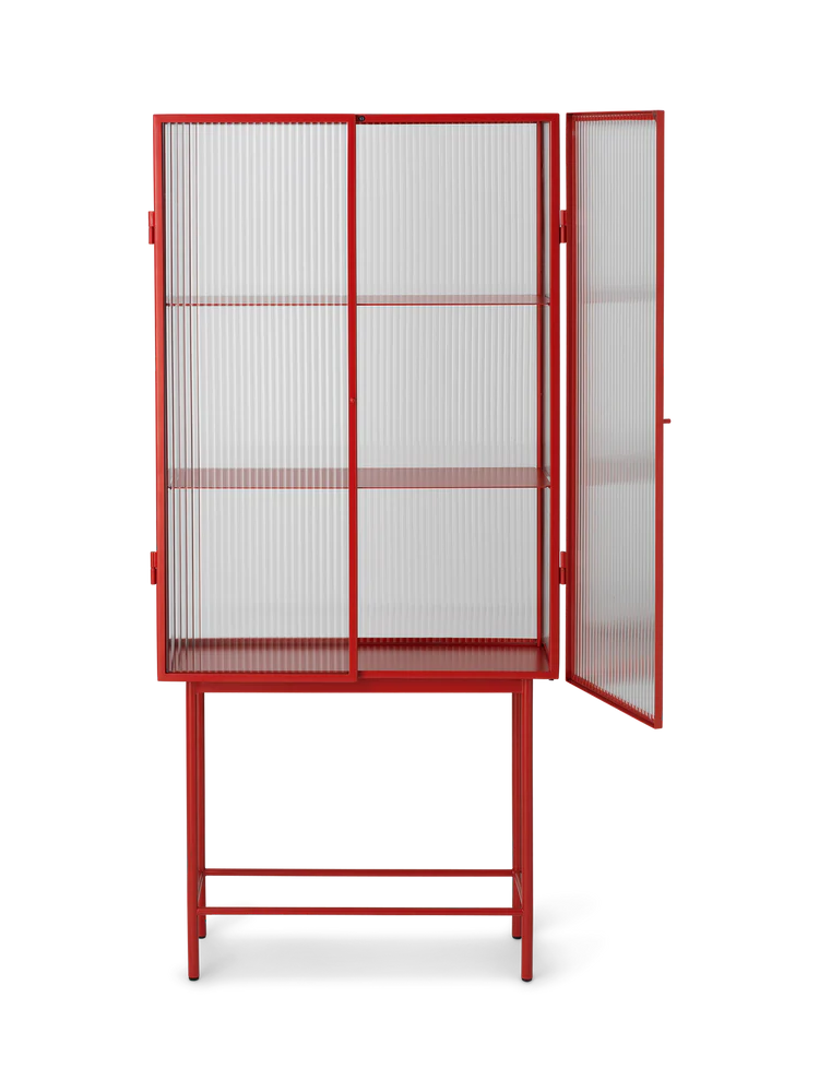 HAZE - Vitrine verre ondulé