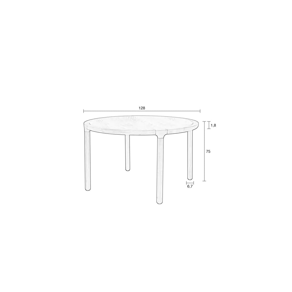 STORM - Table ronde – Zuiver – vue 8