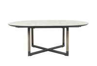 BASTINGAGE - Table repas extensible ronde