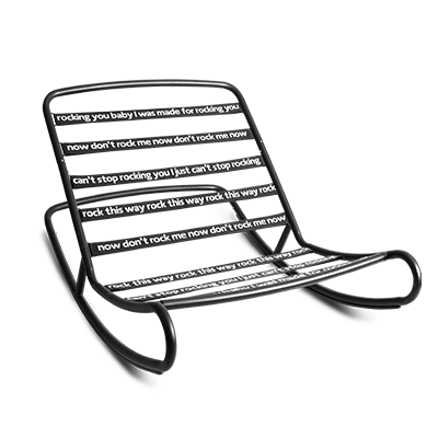 ROCK N' ROLL - Rocking-chair