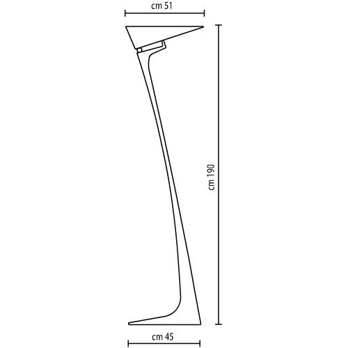 MONTJUIC - Lampadaire – Artemide – vue 4