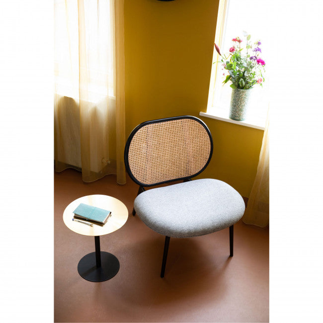 SPIKE - Fauteuil lounge cannage