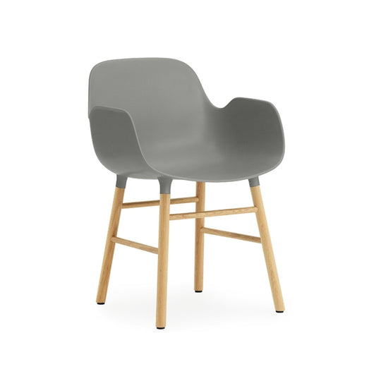 FORM - Fauteuil pieds chêne