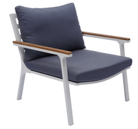 RIVA - Fauteuil - structure blanche