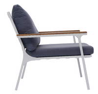 RIVA - Fauteuil - structure blanche